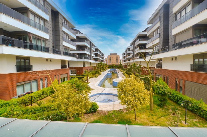 Квартира планировки 3+1 в микрорайоне Унджаллы - Анталия 