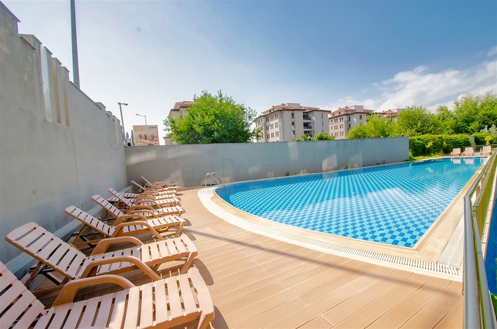 Квартира планировки 4+1 в микрорайоне Улуч - Анталия 