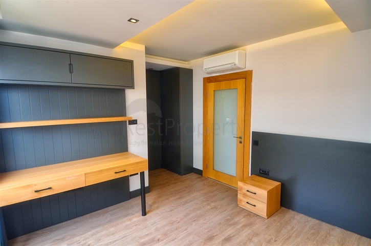 Квартира планировки 4+1 в микрорайоне Улуч - Анталия 