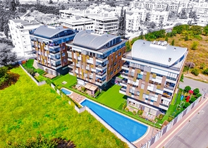 Квартира планировки 4+1 в микрорайоне Улуч - Анталия 