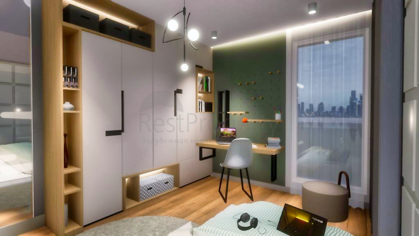 Квартиры планировки 4+1 в микрорайоне Мейданкавагы - Анталия