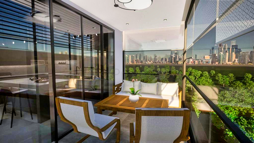 Квартиры планировки 4+1 в микрорайоне Мейданкавагы - Анталия