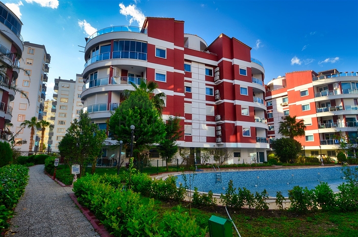 Квартира планировки 3+1 в микрорайоне Хурма - Анталия 