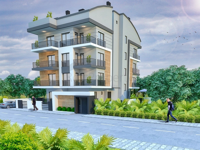 Квартиры планировки 1+1 микрорайоне Алтынташ - Анталия 