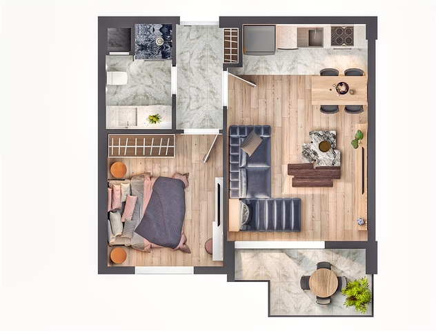 Инвестиционный проект в районе Алтынташ - Анталия 