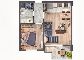 Инвестиционный проект в районе Алтынташ - Анталия 