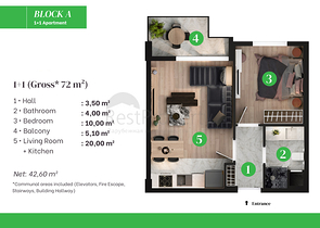 Инвестиционный проект в районе Алтынташ - Анталия 