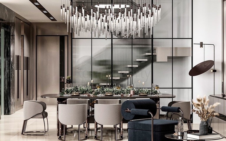 Вилла планировки 5+1 в элитном районе Дошемеалты - Анталия 