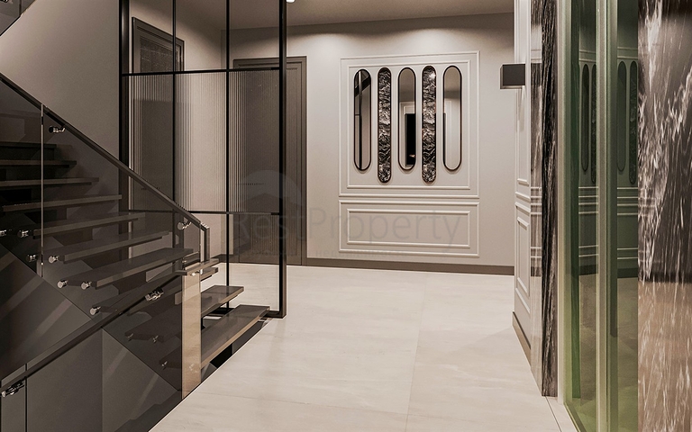 Вилла планировки 5+1 в элитном районе Дошемеалты - Анталия 