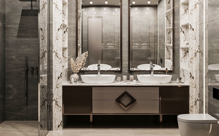 Вилла планировки 5+1 в элитном районе Дошемеалты - Анталия 