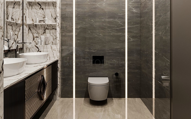 Вилла планировки 5+1 в элитном районе Дошемеалты - Анталия 