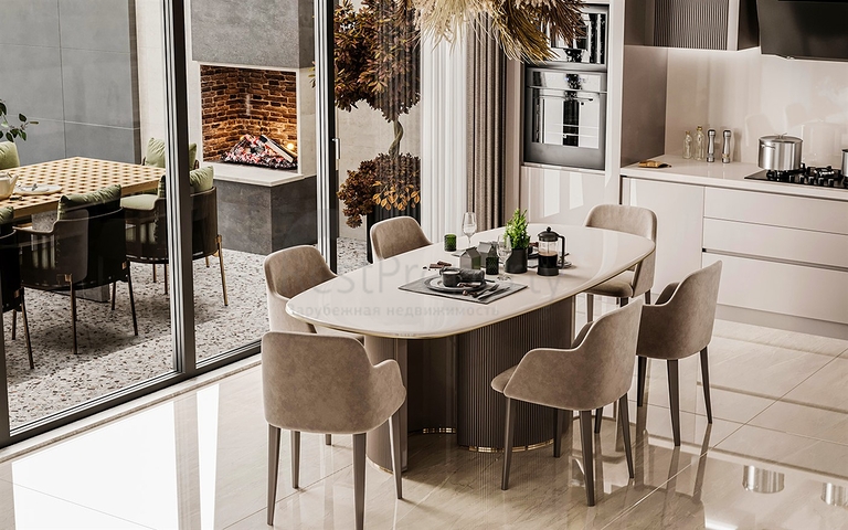 Вилла планировки 5+1 в элитном районе Дошемеалты - Анталия 