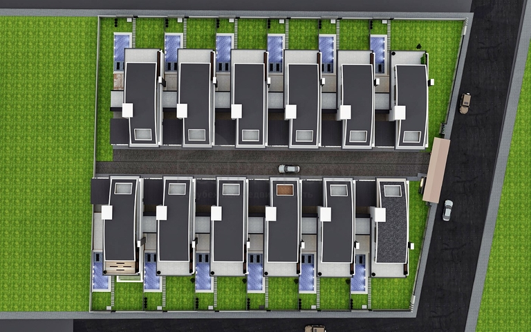 Вилла планировки 5+1 в элитном районе Дошемеалты - Анталия 