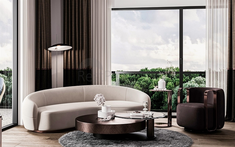 Вилла планировки 5+1 в элитном районе Дошемеалты - Анталия 