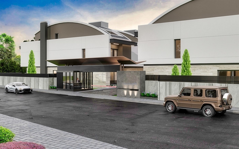 Вилла планировки 5+1 в элитном районе Дошемеалты - Анталия 