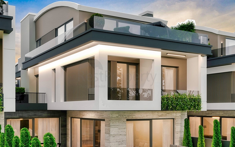 Вилла планировки 5+1 в элитном районе Дошемеалты - Анталия 