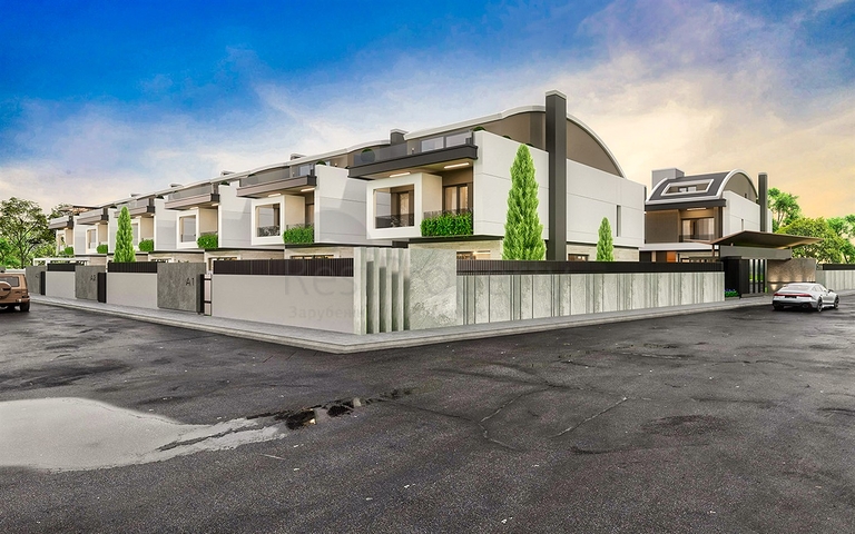 Вилла планировки 5+1 в элитном районе Дошемеалты - Анталия 