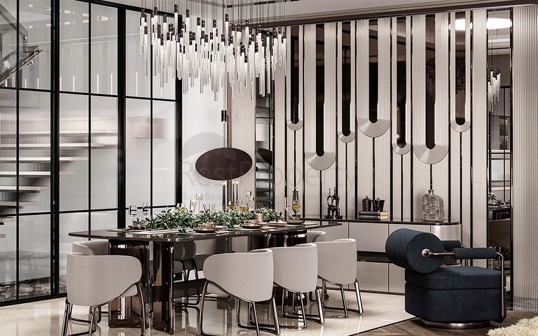 Вилла планировки 5+1 в элитном районе Дошемеалты - Анталия 