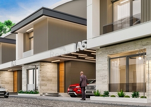 Вилла планировки 5+1 в элитном районе Дошемеалты - Анталия 