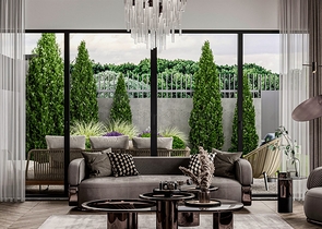 Вилла планировки 5+1 в элитном районе Дошемеалты - Анталия 