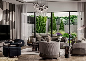 Вилла планировки 5+1 в элитном районе Дошемеалты - Анталия 