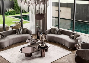 Вилла планировки 5+1 в элитном районе Дошемеалты - Анталия 