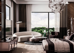 Вилла планировки 5+1 в элитном районе Дошемеалты - Анталия 