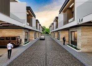 Вилла планировки 5+1 в элитном районе Дошемеалты - Анталия 