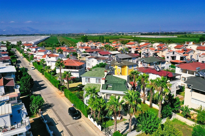 Вилла планировки 5+1 в районе Белек - Анталия 