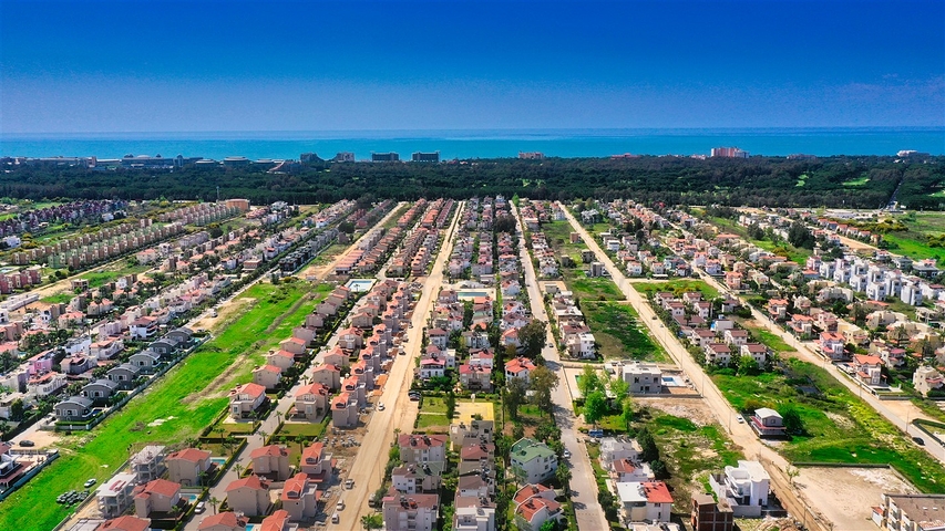 Вилла планировки 5+1 в районе Белек - Анталия 