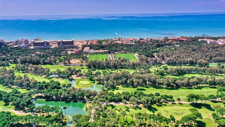 Вилла планировки 5+1 в районе Белек - Анталия 