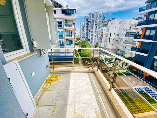 Квартира с придомовым бассейном планировки 2+1 в микрорайоне Хурма - Анталия 