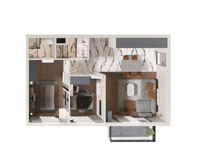 Инвестиционный проект в микрорайоне Алтынташ - Анталия 