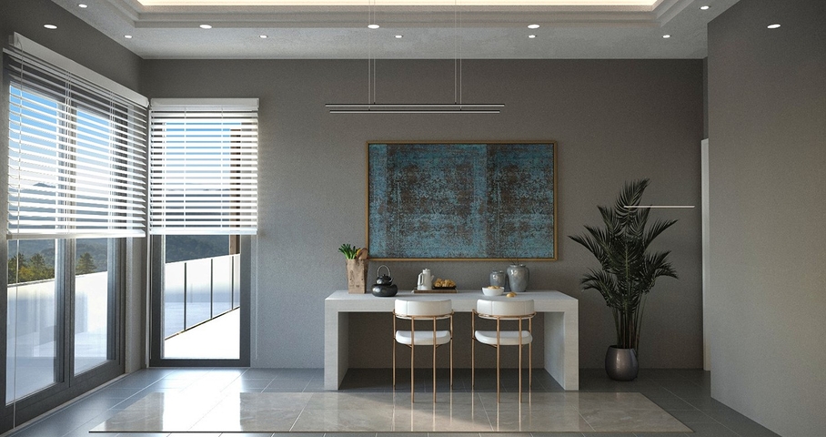 Квартиры планировки 2+1  в районе Кепез - Анталия 