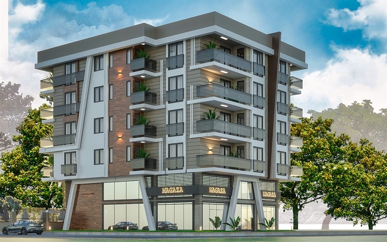 Квартиры планировки 2+1  в районе Кепез - Анталия 