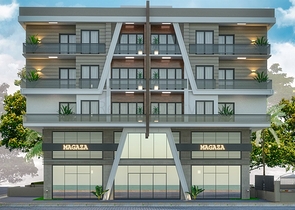 Квартиры планировки 2+1  в районе Кепез - Анталия 