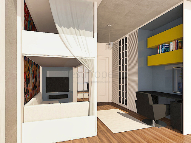 Квартиры планировки 3+1 в районе Кепез - Анталия 