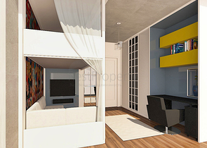 Квартиры планировки 3+1 в районе Кепез - Анталия 