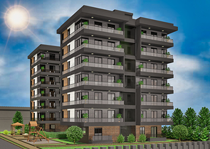 Квартиры планировки 3+1 в районе Кепез - Анталия 