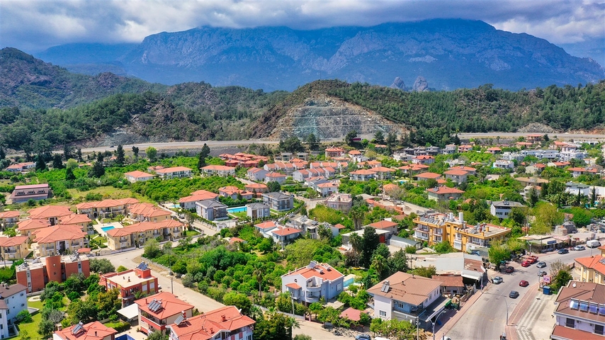 Вилла планировки 4+2 в районе Кемер - Анталия 