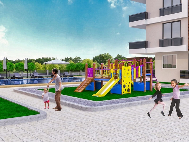 Квартиры планировки 3+1 в районе Кепез - Анталия 