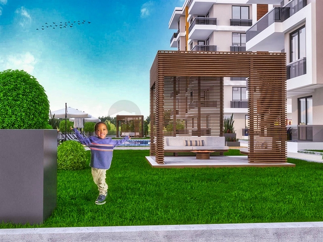 Квартиры планировки 3+1 в районе Кепез - Анталия 