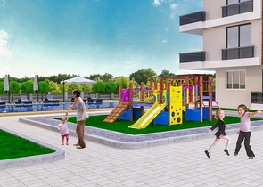 Квартиры планировки 3+1 в районе Кепез - Анталия 