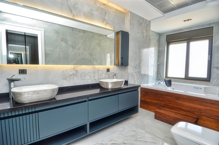 Новая элитная вилла планировки 5+1 в районе Дошемеалты - Анталия