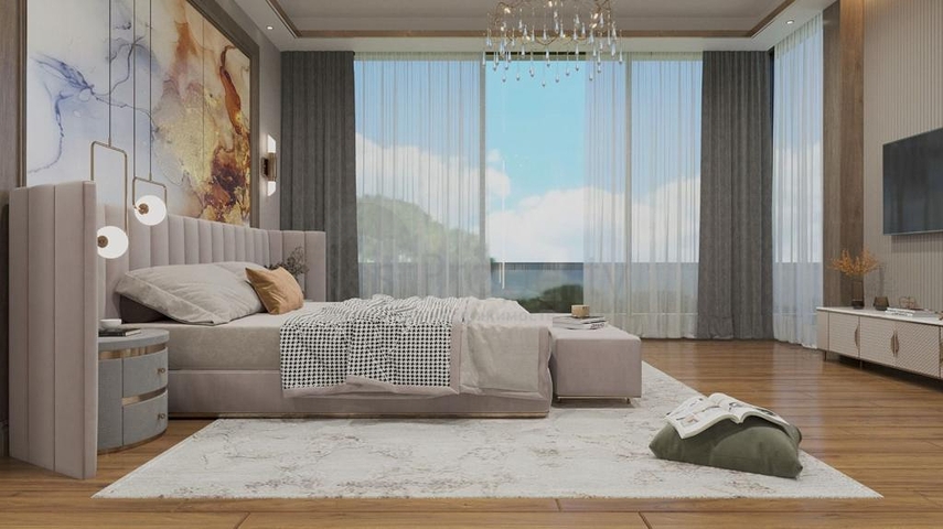 Новая элитная вилла планировки 5+1 в районе Дошемеалты - Анталия