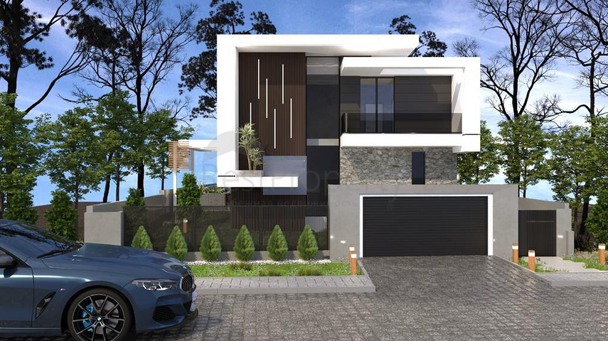 Новая элитная вилла планировки 5+1 в районе Дошемеалты - Анталия