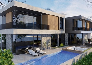 Новая элитная вилла планировки 5+1 в районе Дошемеалты - Анталия