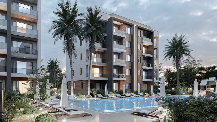 Квартиры планировки 1+1 и 2+1 в микрорайоне Алтынташ - Анталия