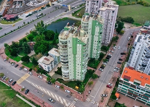 Квартира без мебели планировки 2+1 в микрорайоне Лиман - Коньяалты