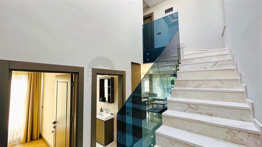 Виллы планировки 3+1 в престижном районе Кемер - Анталия 